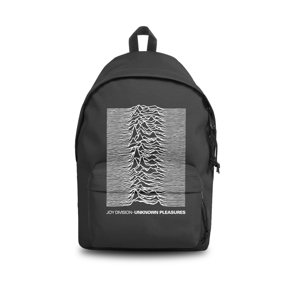 Rocksax Joy Division - Unknown Pleasures Rucksack - Schwarz